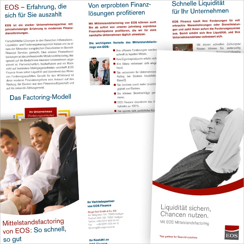 Referenz Flyer-Design der Werbeagentur und Kreativagentur Schwyz